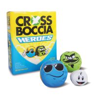 Pehme petank/ pehmed viskepallid CrossBoccia Heroes